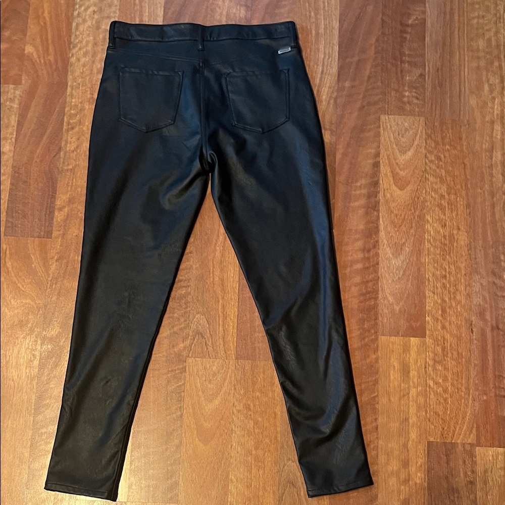 Like new KanCan Black Faux Leather Pants - Picture 12 of 15
